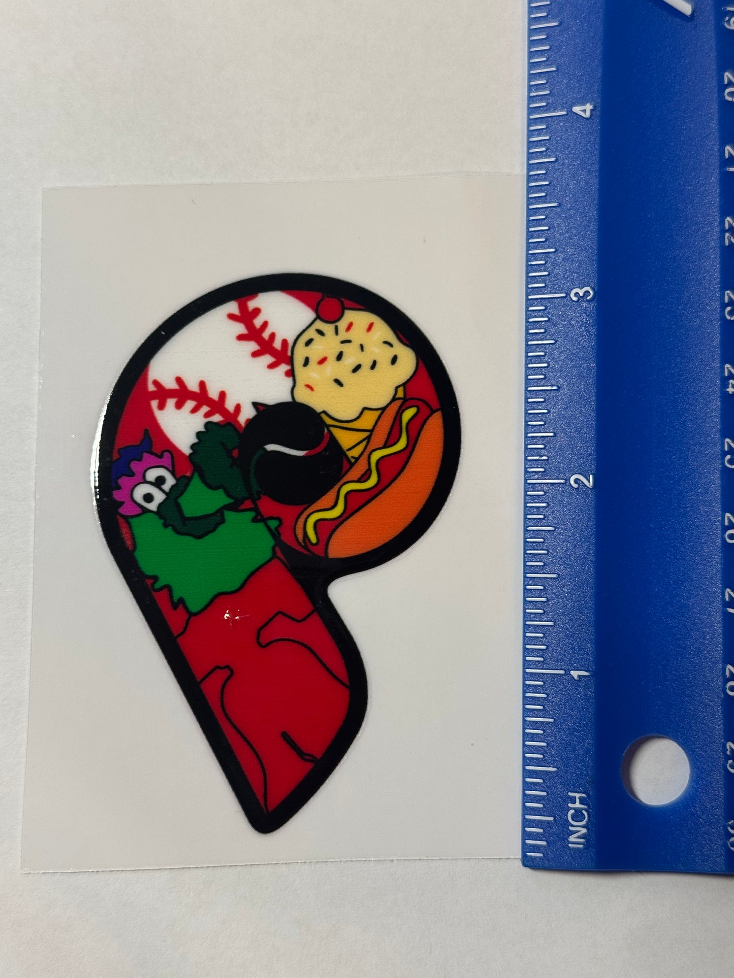 Phanatic Baseball P Sticker