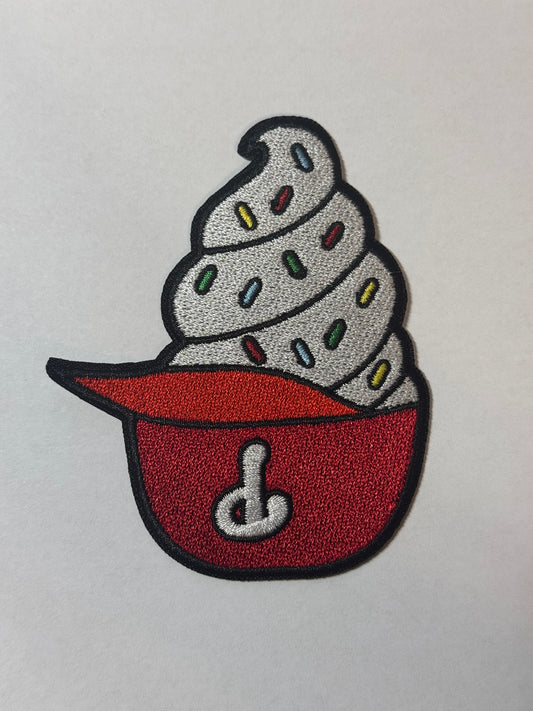 Ice cream helmet Patch