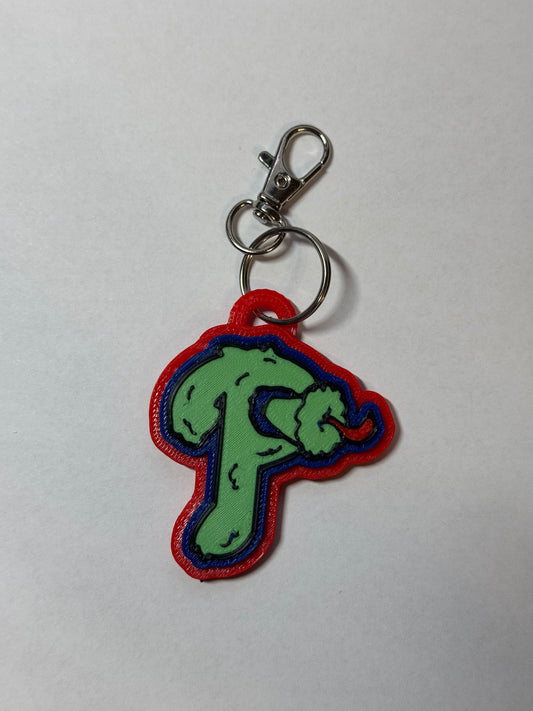 3D Printed Phanatic P Keychain