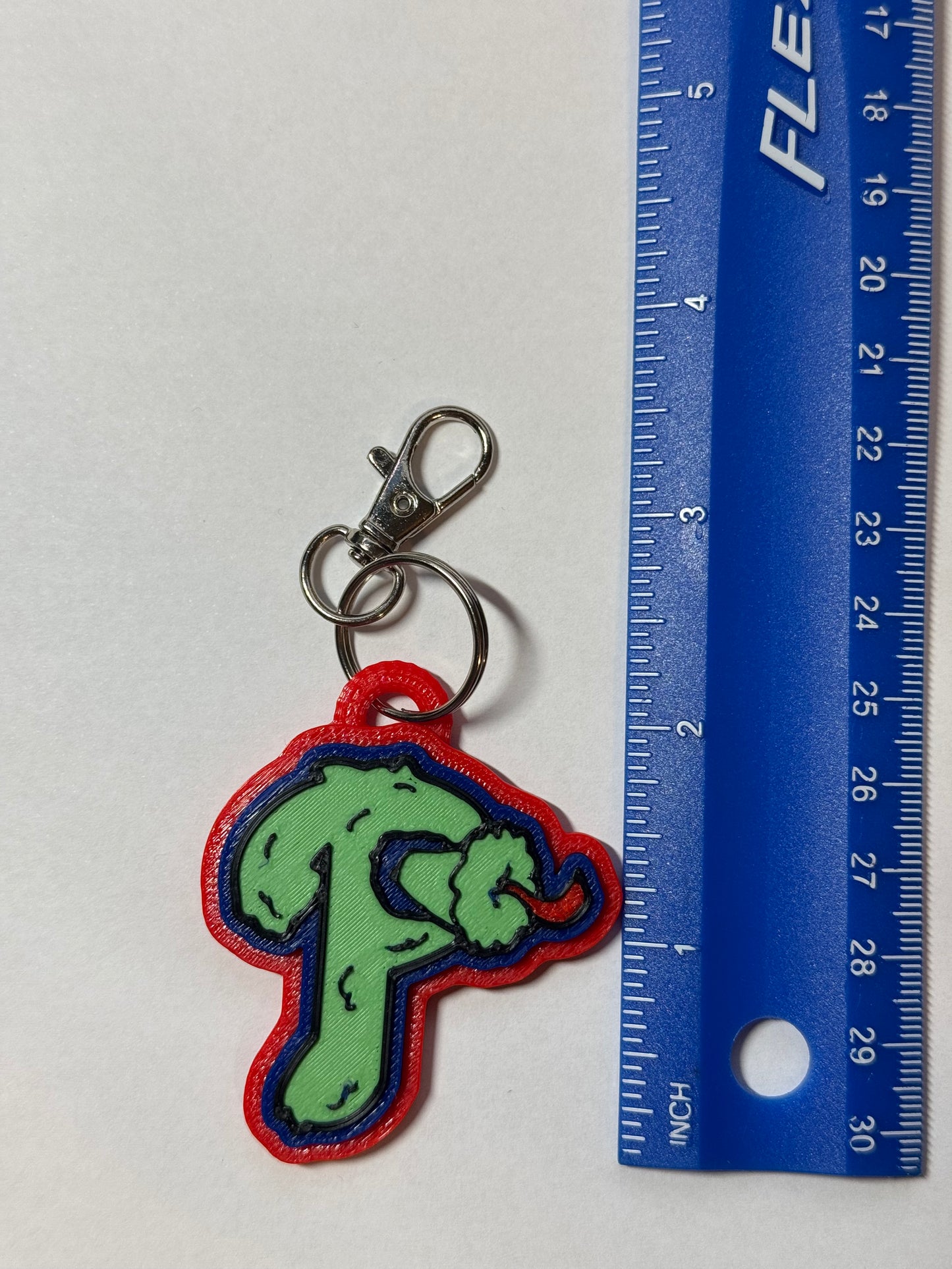 3D Printed Phanatic P Keychain