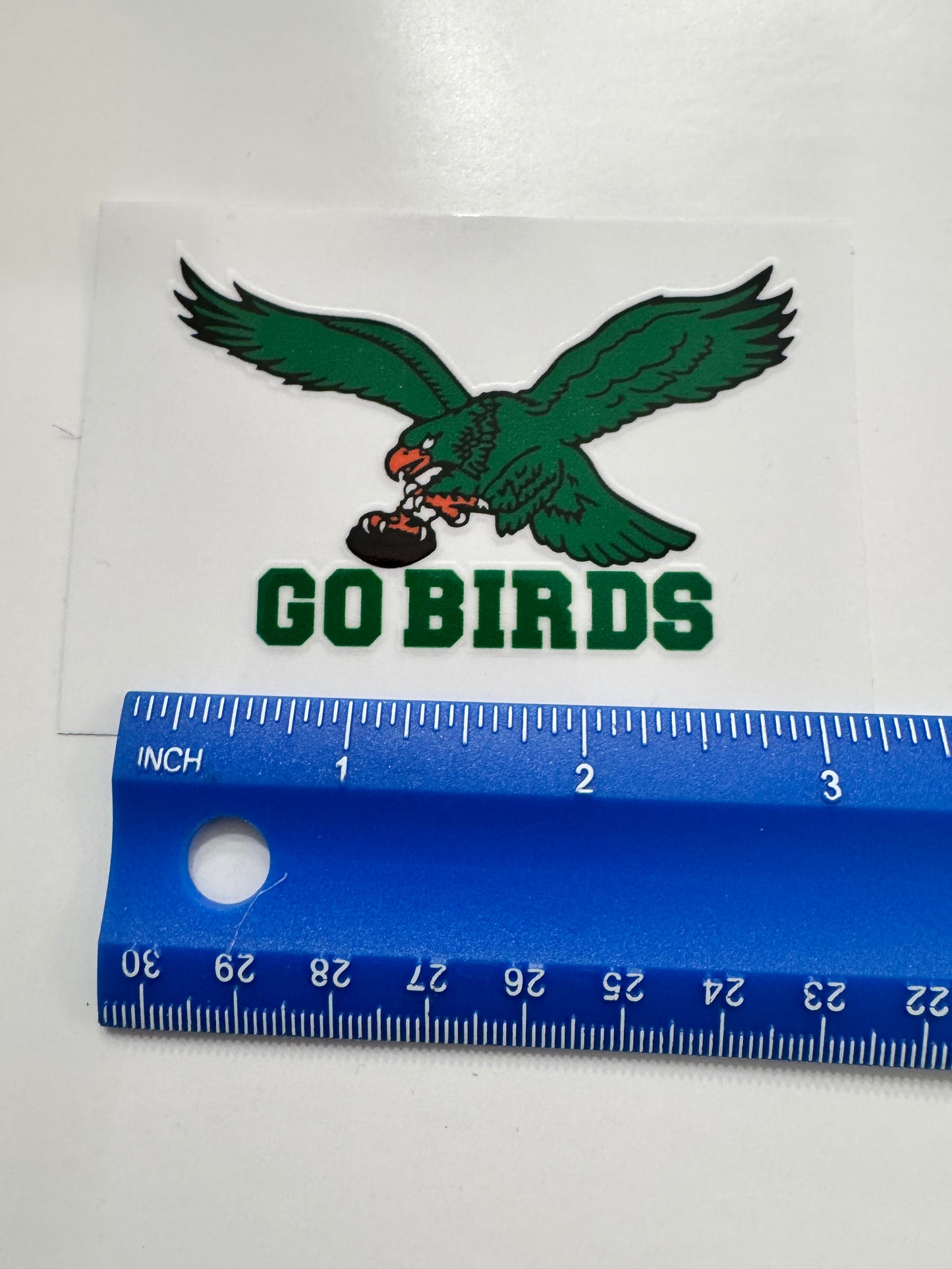 Green Eagles Go Birds Sticker