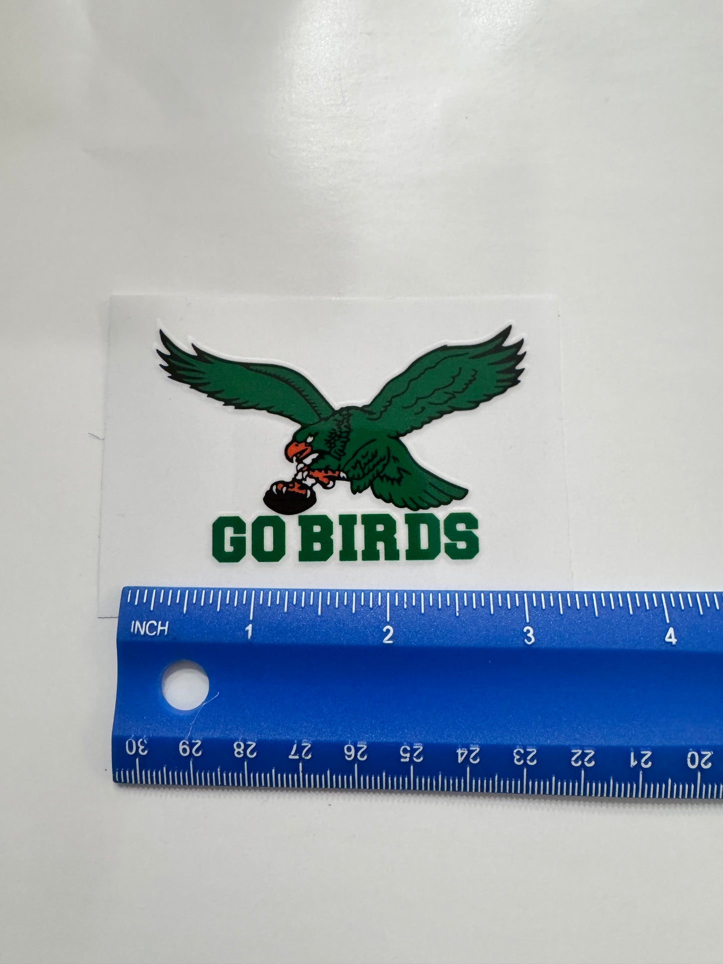 Green Eagles Go Birds Sticker