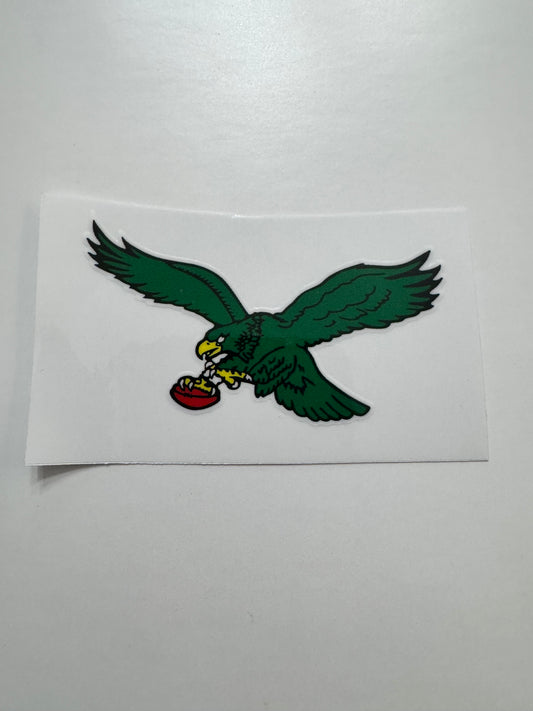 Green Eagles Bird Sticker
