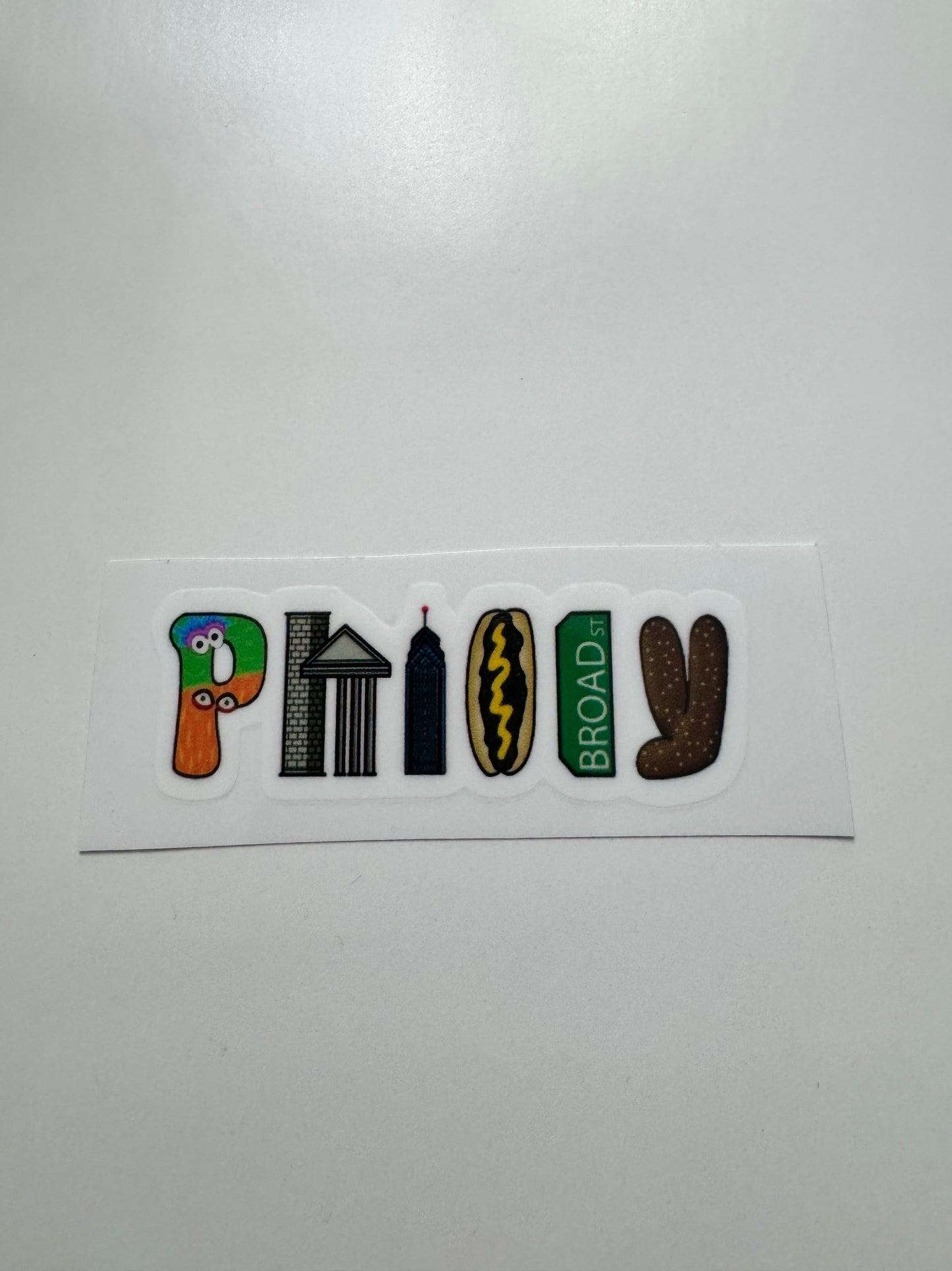 Philly Favorites Sticker