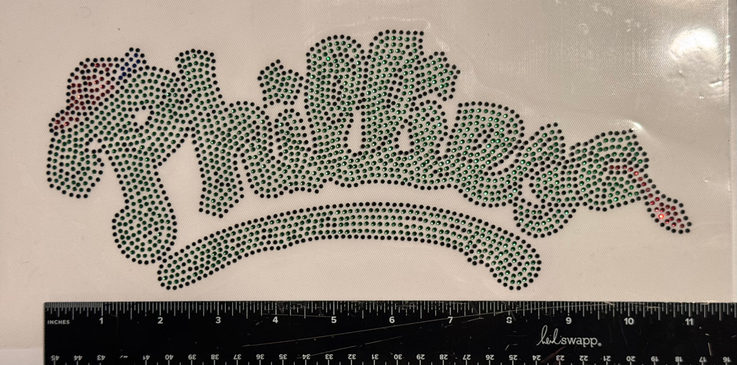 Philly Baseball Rhinestone Transfer