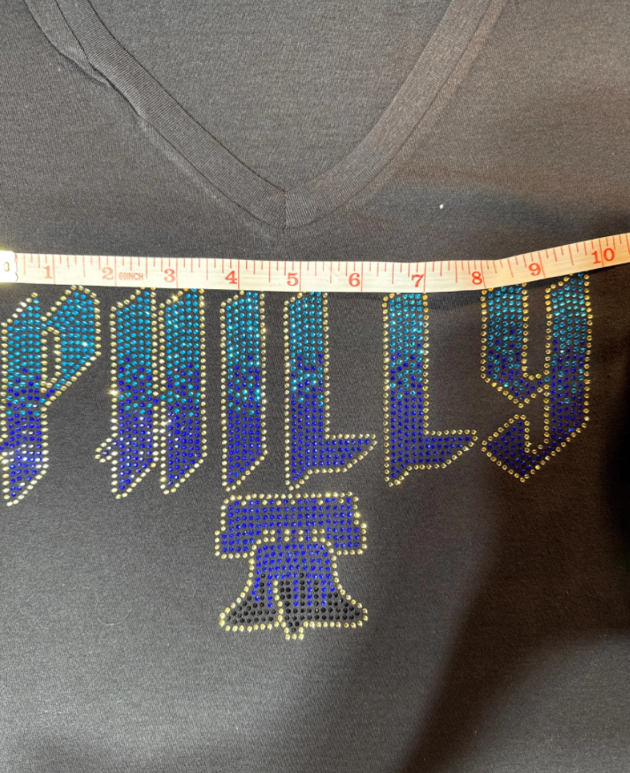 Philly Connect Rhinestone Transfer